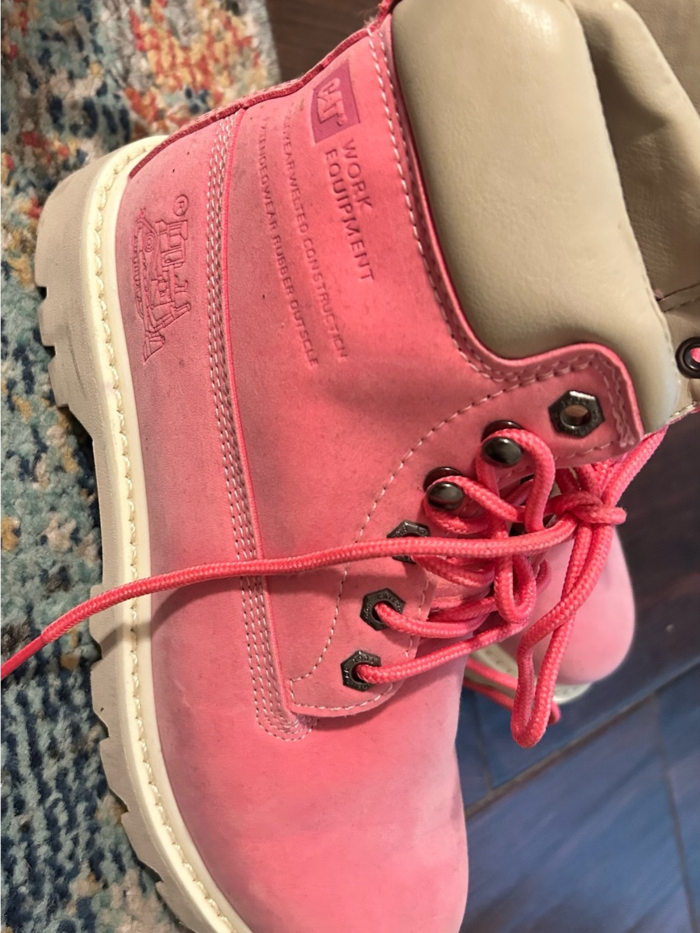 Pink Waterproof Work Boot - Picture 5 of 5